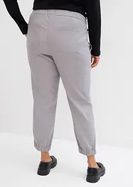 Pantalon chino à taille élastiquée, bonprix