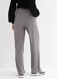 Pantalon à pinces en viscose fluide, bonprix