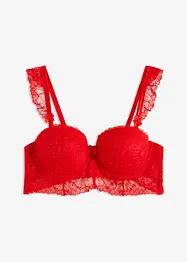 Soutien-gorge balconnet à armatures en dentelle légèrement pailletée, bonprix