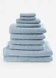 Serviettes de toilette (ens. 10 pces), bonprix