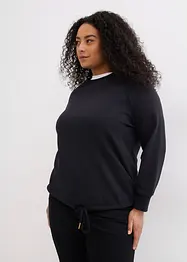 Sweat en coton mélangé, bonprix