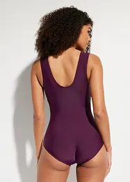 Medium Shape-Badeanzug mit V-Ausschnitt, bonprix