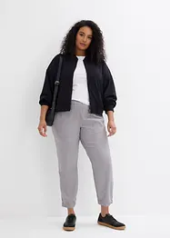 Sweat Blouson mit Viskose, bonprix