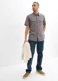 Kurzarmhemd aus reiner Baumwolle, bonprix