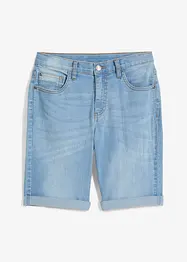 Bermuda en jean extensible, slim, bonprix