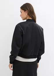 Kurzer Blouson aus glänzendem Satin, bonprix