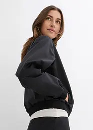 Blouson court en satin brillant, bonprix