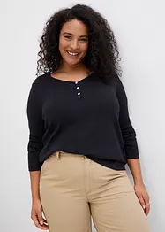 Langarmshirt aus reiner Bio-Baumwolle, bonprix