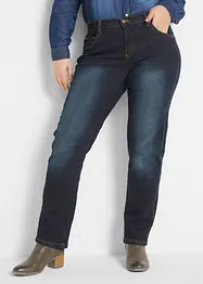 Jean droit taille haute, extensible, bonprix