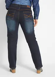 Jean droit taille haute, extensible, bonprix