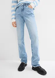 Jean droit taille mi-haute, bonprix