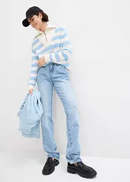 Jean droit taille mi-haute, bonprix