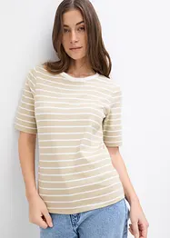 T-Shirt aus reiner schwerer Bio-Baumwolle, bonprix