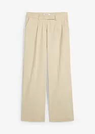 Bundfaltenhose mit hohem Bund, bonprix