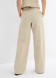 Bundfaltenhose mit hohem Bund, bonprix