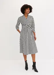 Robe midi avec lien à nouer, bonprix