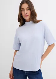 T-shirt en crêpe texturé, bonprix