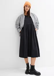 Ausgestelltes Jerseykleid aus schwerer Baumwolle, bonprix