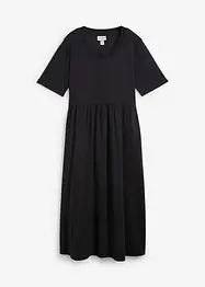 Ausgestelltes Jerseykleid aus schwerer Baumwolle, bonprix