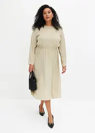 Robe midi en satin, bonprix