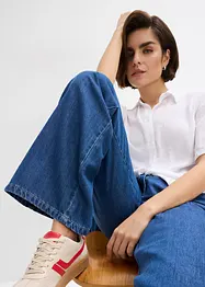 Jean large taille mi-haute, ultra doux, bonprix