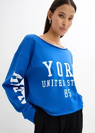 Sweat-shirt 10% coton, bonprix