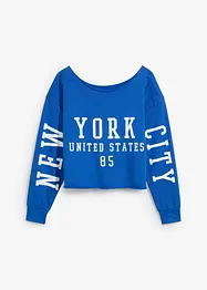 Sweatshirt aus reiner Bio-Baumwolle, bonprix