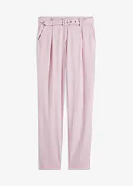 Pantalon à pinces et ceinture, bonprix