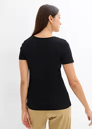 Henleyshirt aus reiner Bio-Baumwolle, bonprix