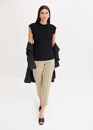 Rippshirt aus Viskose-Mix, bonprix