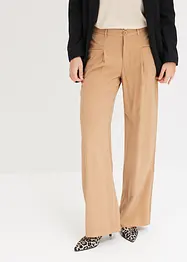 Pantalon palazzo à taille élastiquée, bonprix