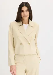 Blazer court avec boutons décoratifs, bonprix