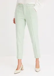 Pantalon extensible en twill avec pli, bonprix