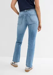 Jean droit taille mi-haute, bonprix