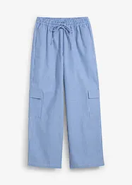 Pantalon cargo à taille élastiquée, bonprix