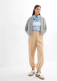 Pantalon à taille élastiquée, bonprix