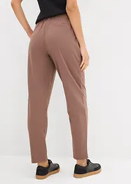 Pantalon en molleton, taille élastiquée, bonprix