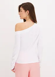 Off-Shoulder-Shirt mit Raffung, bonprix