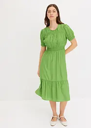 Robe midi en douce viscose mélangée, bonprix