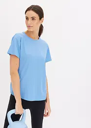 T-shirt fonctionnel avec empiècement mesh, séchage rapide, bonprix