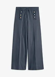 Pantalon twill à boutons décoratifs, bonprix