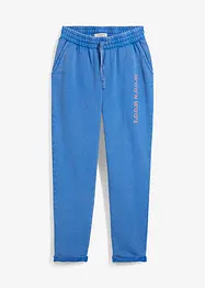 Pantalon imprimé en molleton épais, bonprix