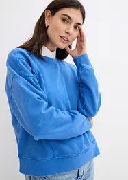 Sweat oversize en coton et viscose, bonprix