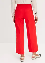 Pantalon twill à boutons décoratifs, bonprix