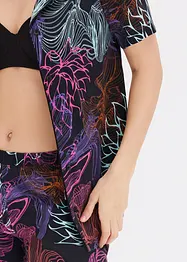 Pyjama avec patte de boutonnage, bonprix