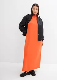 Robe longue en matière douce, bonprix