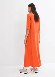 Robe longue en matière douce, bonprix