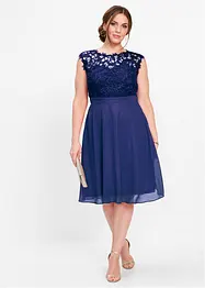 Robe courte à dentelle, bonprix