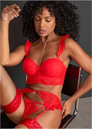 String en dentelle orné de sequins discrets, bonprix