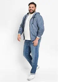 Sweat zippé à capuche, bonprix